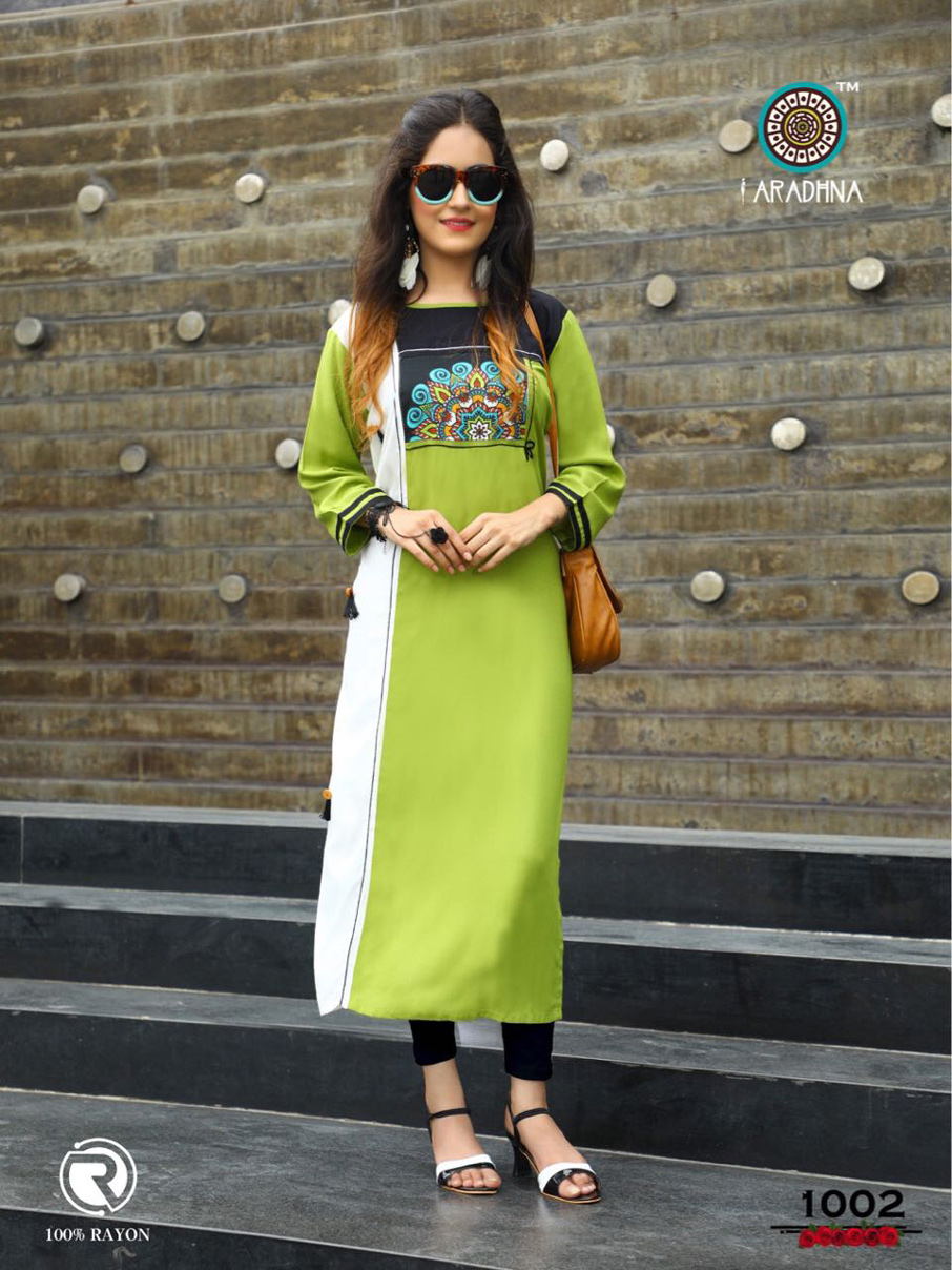 Rose Rivera Rayon Kurti Launched by Aradhna Brand Rose Rivera Rayon Kurti Launched by Aradhna Brand